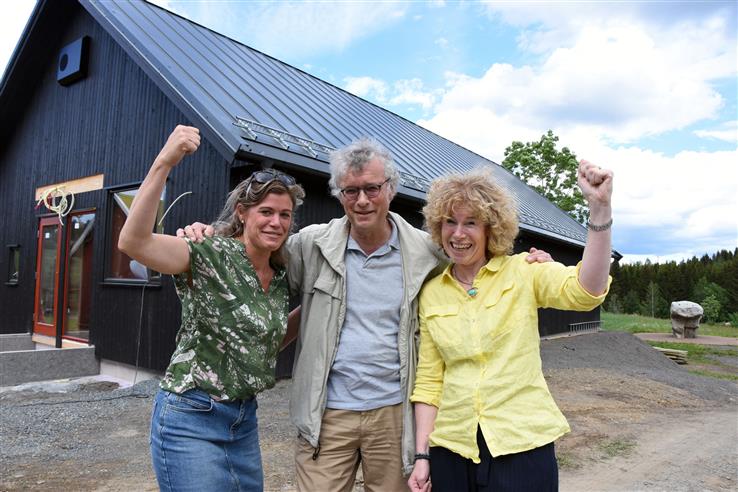 Anne Toril Klette, Lars Ligaarden og Ingebjørg Felde i Snertingdal Nærmiljøpark kunne nylig slippe jubelen løs. De fikk ja på sin søknad om å lage et etter skole-tilbud for elever fra 5. til 10. trinn i Snertingdal.